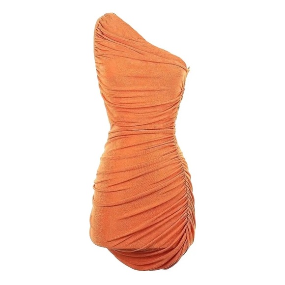 NWT Princess Polly The Goddess Mini Dress in Orange Size 6 - Picture 3 of 11